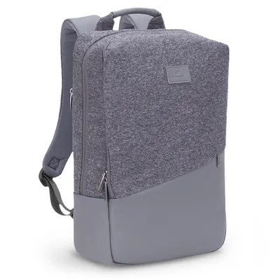 Rivacase Egmont 7960 Laptop-Rucksack bis 15,6 Zoll, Grau