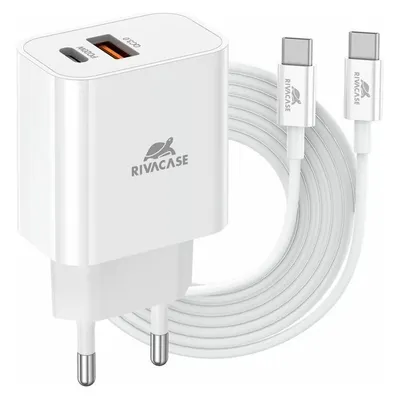 Rivacase MOBILE CHARGER WALL/WHITE PS4102 WD4