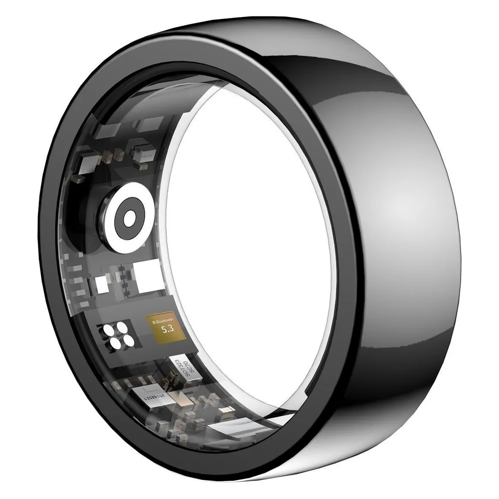 Intelligenter Ring Riversong Trinity SR01 Größe 61 Bluetooth IP68 Akku 3 Tage Schwarz