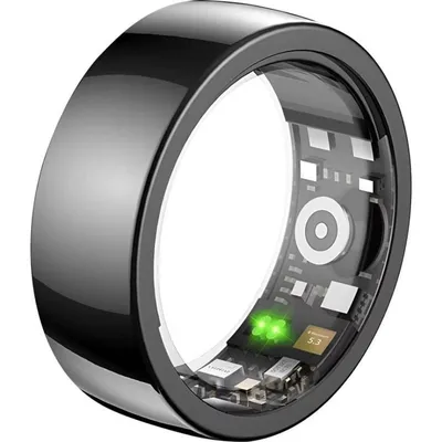 Intelligenter Ring Riversong Trinity SR01 Größe 61 Bluetooth IP68 Akku 3 Tage Schwarz