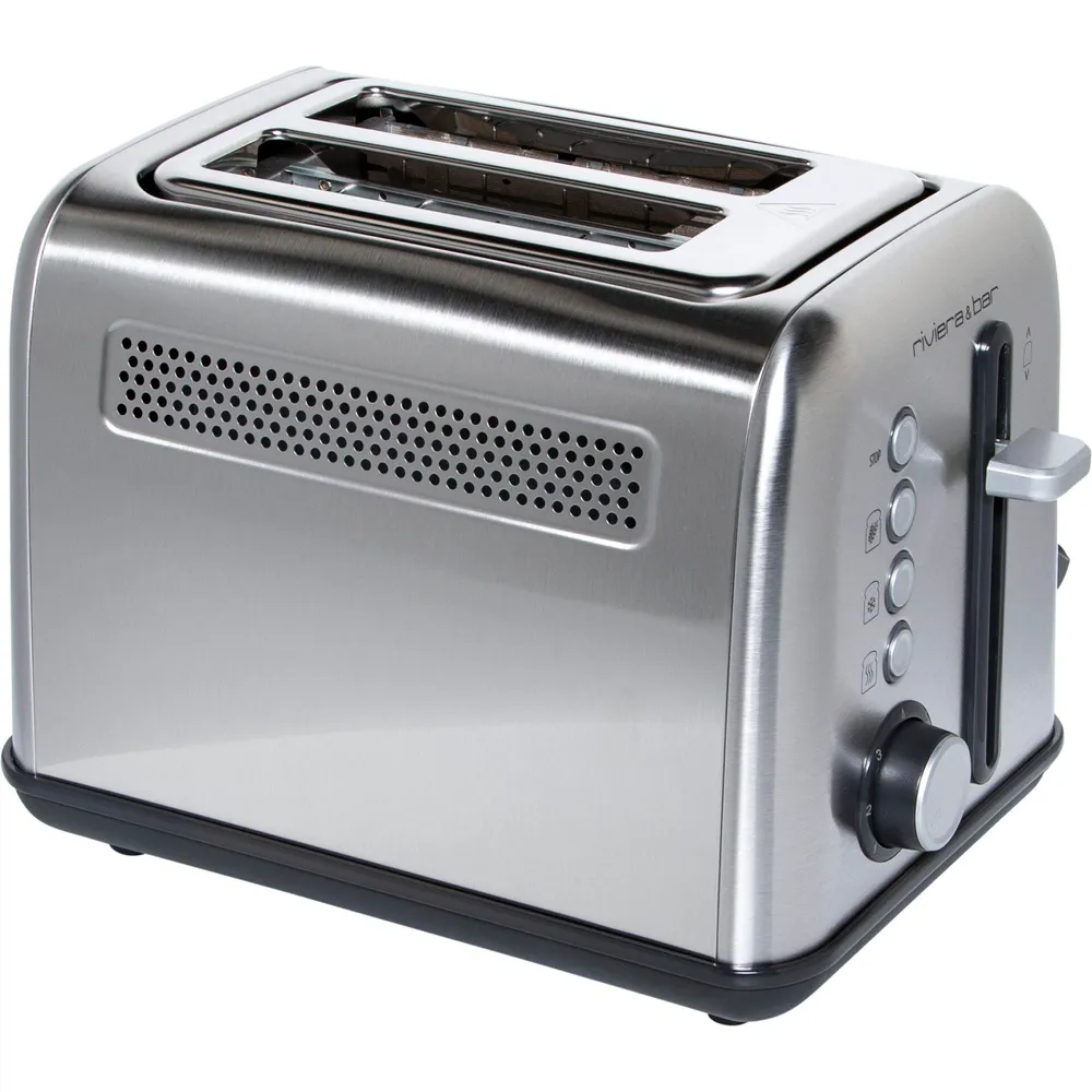 Stainless Steel 2 short slots Toaster