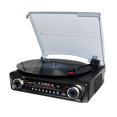 Microanlage Roadstar TTR-9645 EBT 19W RMS Bluetooth USB CD FM Vintage