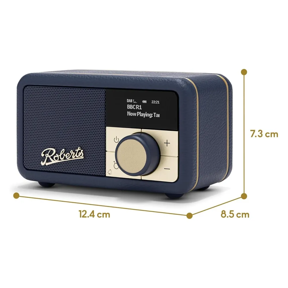 Roberts Radio Revival Petite 2 Dunkelblau