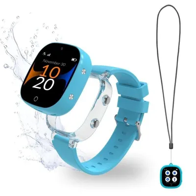 Robin K2 GPS Kinderuhr Anrufe SIM Aktiviert Ohne Soziale Netzwerke Blau