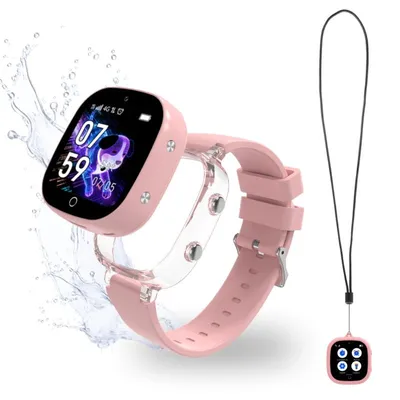 Robin K2 GPS Kinderuhr Anrufe SIM Aktiviert Rosa Ohne Soziale Netzwerke