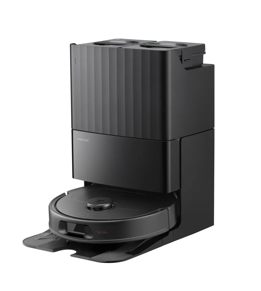 QR 598 black Saugroboter mit Wischfunktion