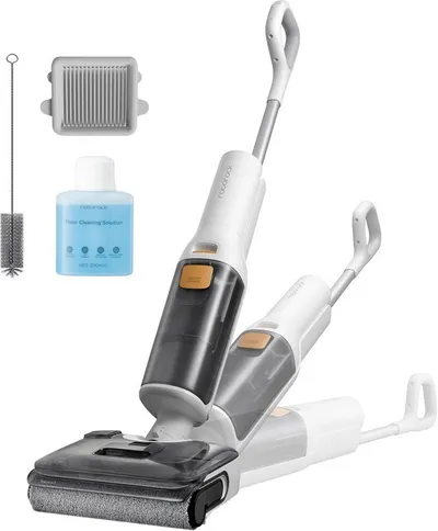 Roborock Nass-Trocken-Akkusauger roborock F25 GT Series, 20.000 Pa kabelloser All-in-One Staubsauger und Mopp, 180°-Flachmodus,Hochtemperatur-Selbstreinigung und Trocknung