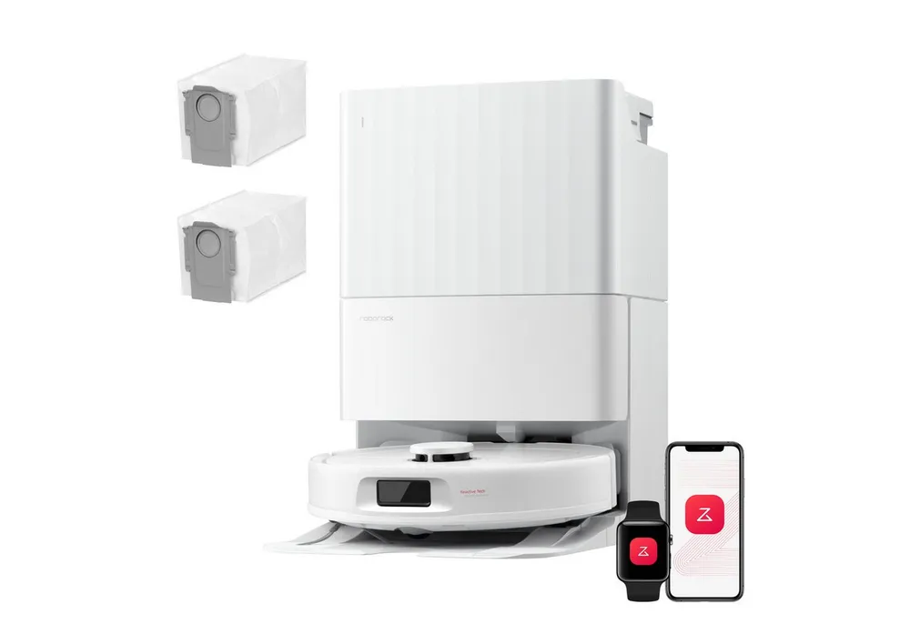 Roborock Saugroboter mit Wischfunktion Qrevo S Pro, verbessert von QV 35A, 18.500 Pa