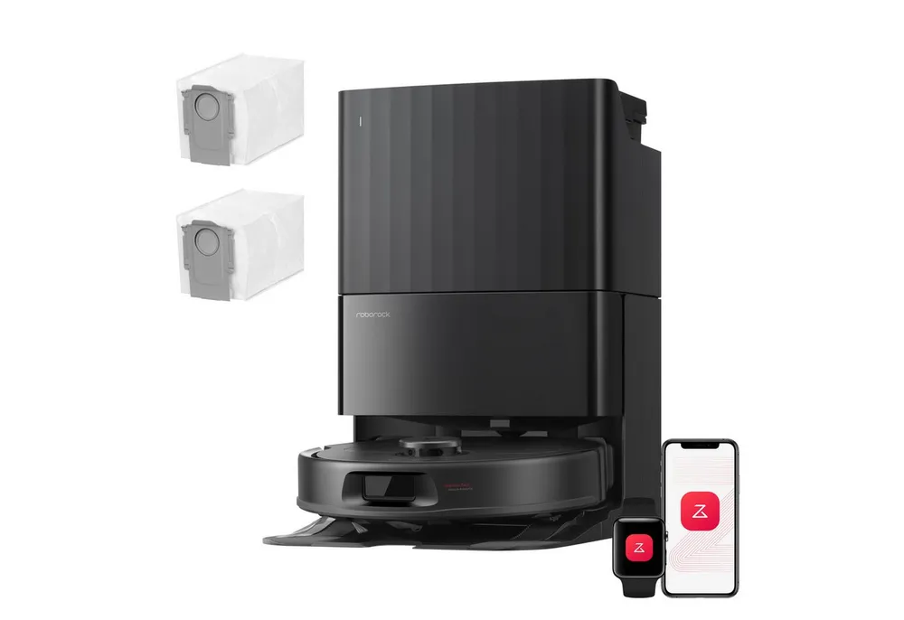 Roborock Saugroboter mit Wischfunktion Qrevo S Pro, verbessert von QV 35A, 18.500 Pa