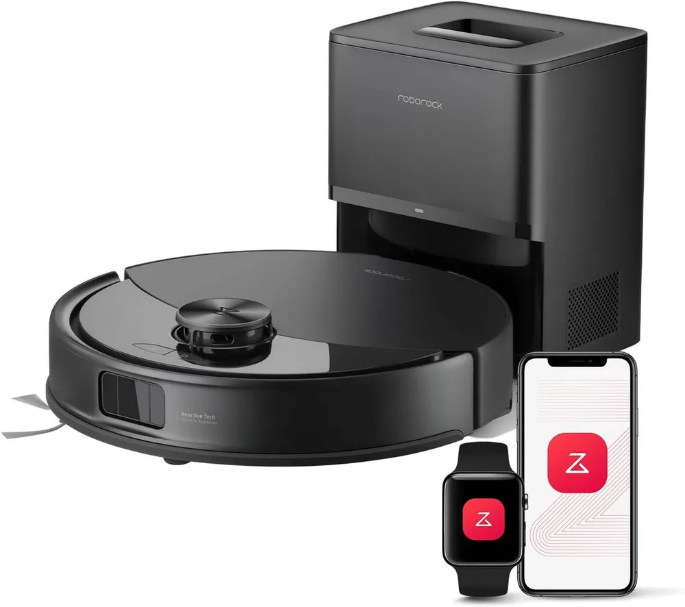 Roborock Saugroboter Q10 S5+ Saugroboter mit Wischfunktion, 10.000 Pa HyperForce Saugkraft, (Upgrade von S8 Plus)Auto Lifting Mopping,Dual Anti-Tangle System