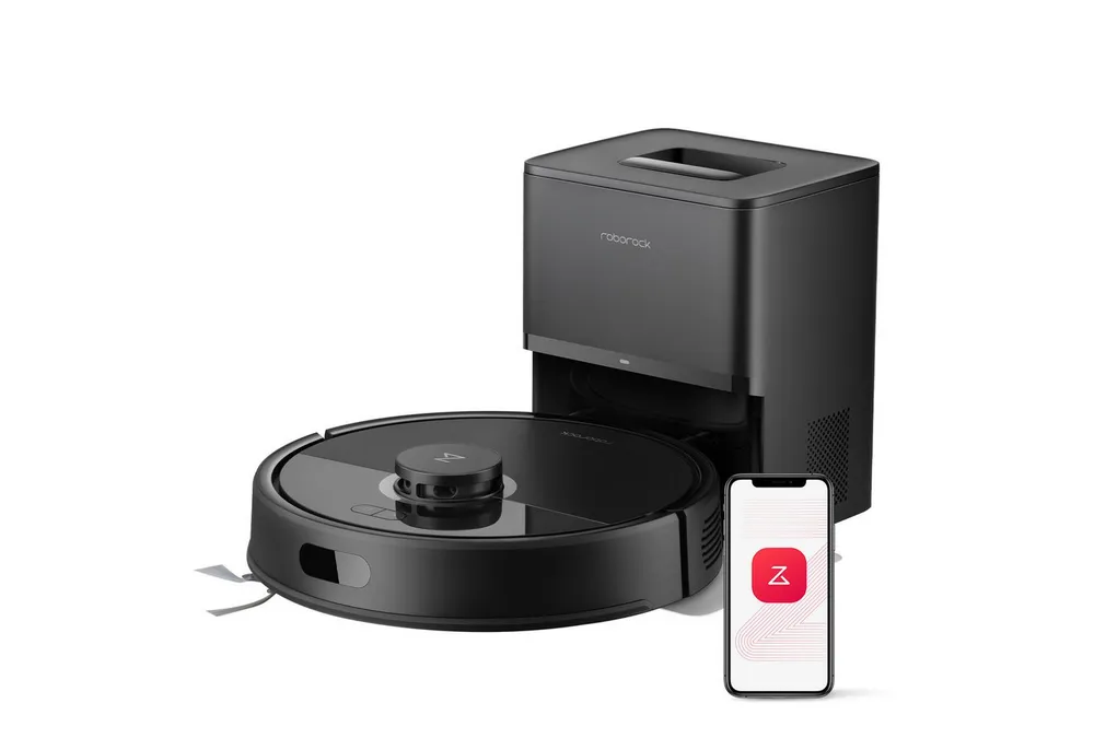 Roborock Saugroboter Q7 L5 Series Saugroboter, Dual Anti-Tangle System, Einstiegsleistung, Perfekt für Haustierbesitzer, 8000 Pa,Dual Anti-Tangle System,Präzise Navigation, App-Steuerung