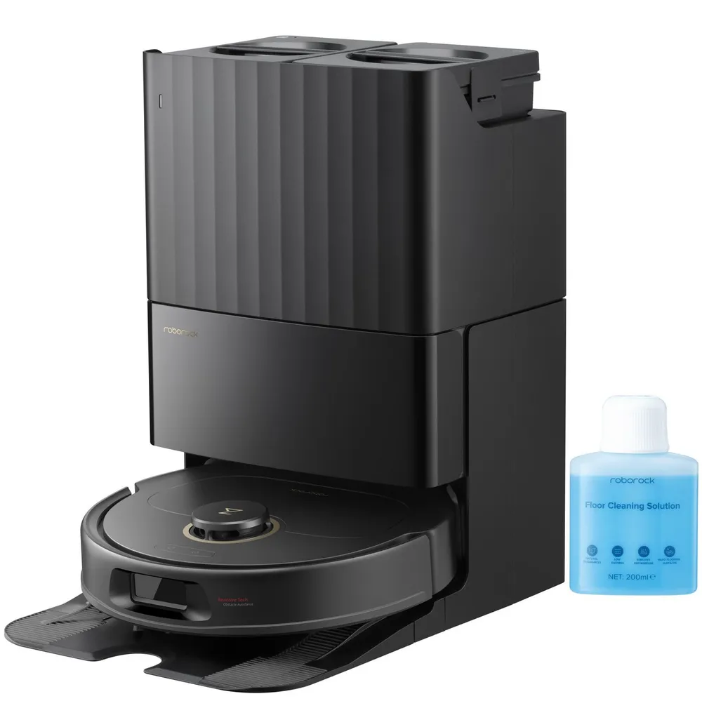 Roborock Saugroboter QV 35A mit Wischfunktion(Upgrade von Qrevo/Qrevo S/Qrevo Plus), Reactive Tech-Hindernisvermeidung, PreciSense-LiDAR-Navigation, 8000Pa, Anti-Verfilzungs-Seitenbürste, Multifunktionales Dock