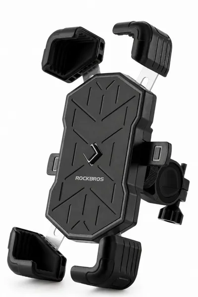 ROCKBROS Handy-Halterung Fahrrad Handyhalterung – Universal Smartphone Halterung, (bis 8 Zoll, bestehend aus Handyhalterung mit Installationspaket, Handyhalterung für Lenker, stabil & stoßfest)