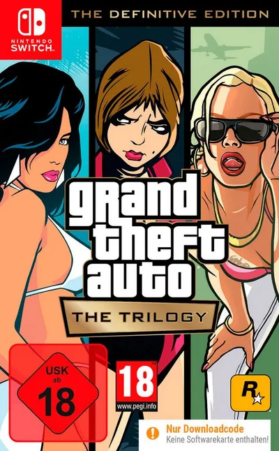 Grand Theft Auto: The Trilogy – The Definitive Edition Nintendo Switch