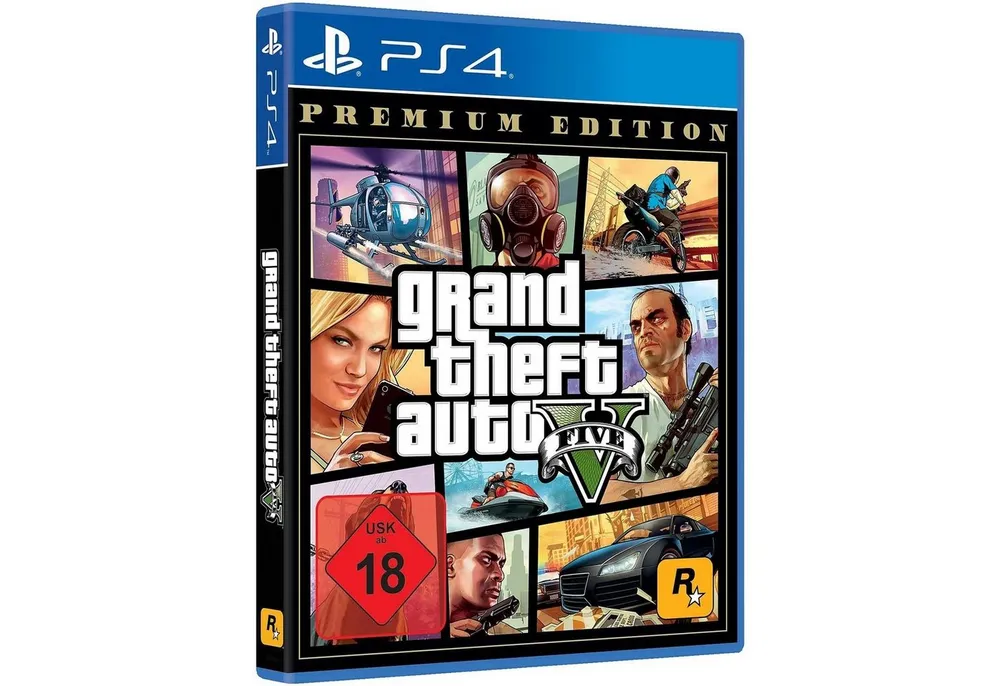 GTA V Premium Edition - PS4 Spiel PlayStation 4, PS5 kompatibel