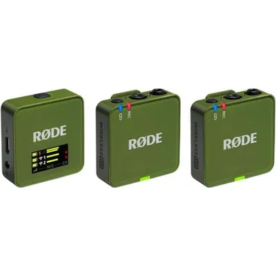 Mikrofon Rode Wireless GO Gen 3 USB omnidirektional mit Clip und integrierter Batterie