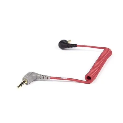 Audio Kabel Rode SC7 3,5mm TRS auf TRRS vergoldete Stecker 0,17m