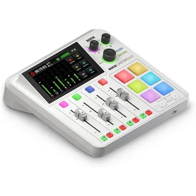Rode Rodecaster Duo Compact Audio-Produktionsstudio, weiß