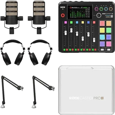 Rode Rodecaster Pro II Set für 2 Personen