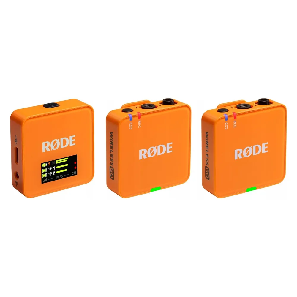 Rode Wireless GO Gen 3 Orange