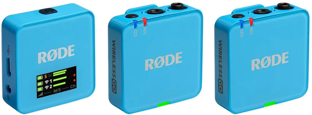 RØDE Wireless GO Gen III blau
