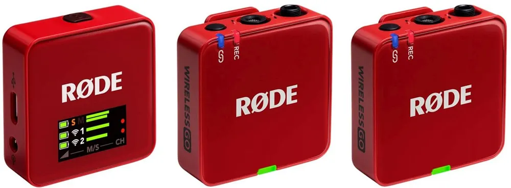RØDE Wireless GO Gen III rot