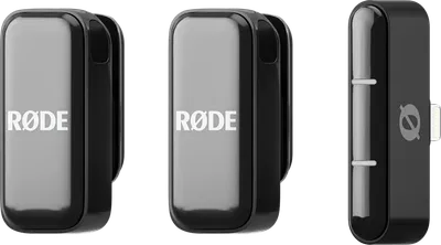 Rode Wireless Micro Schwarz Lightning