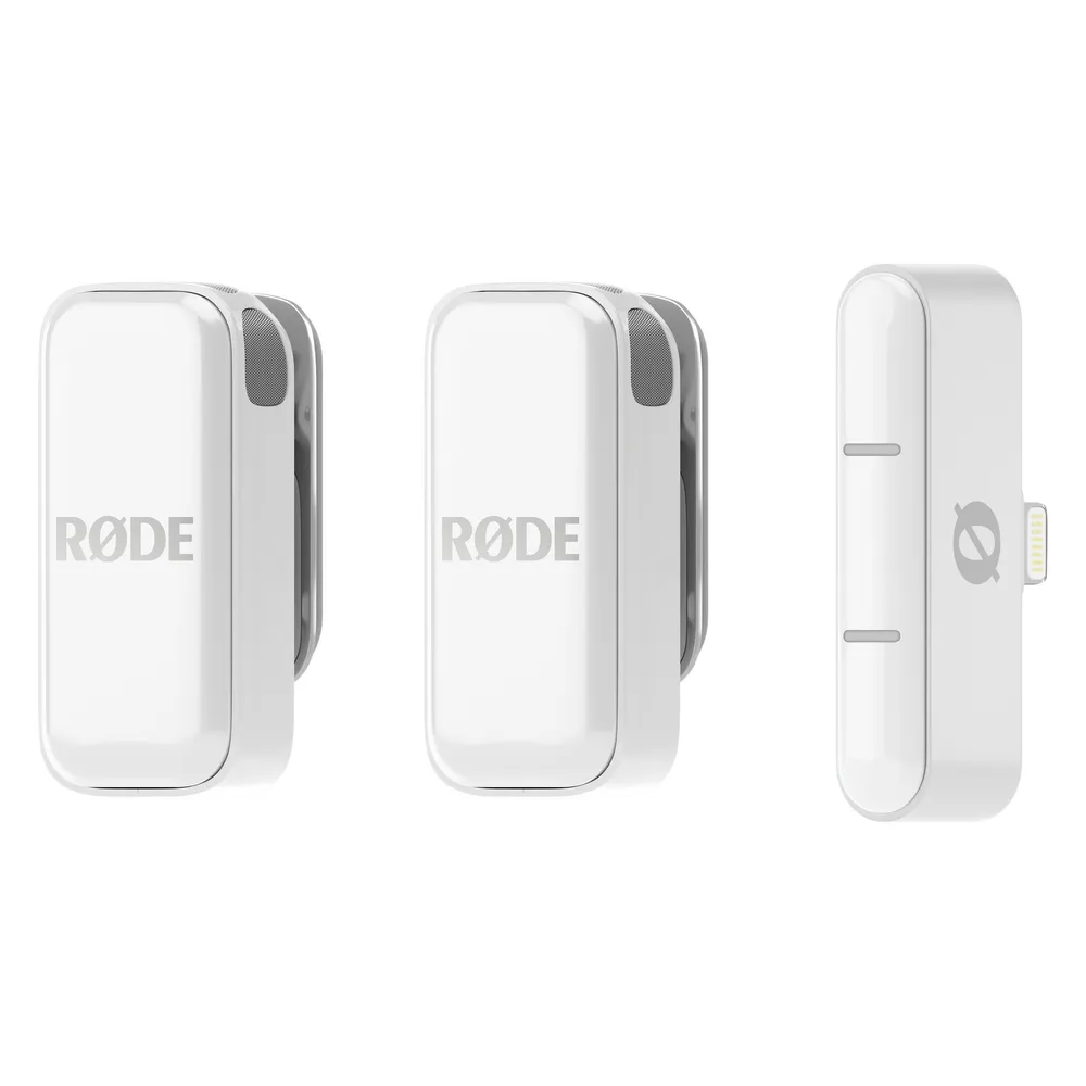 Rode Wireless Micro Weiß Lightning