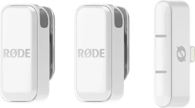 Rode Wireless Micro Weiß Lightning