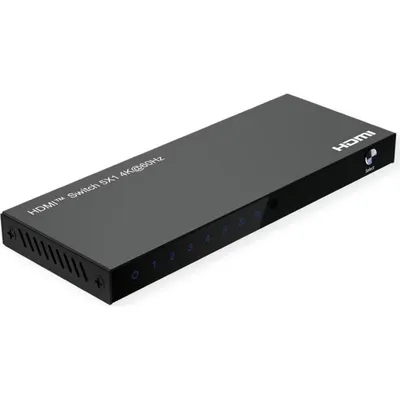 Video-Switch Roline 5x1 HDMI 4K60 mit Fernbedienung