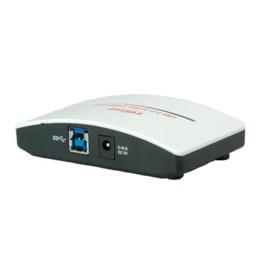 Hub Roline 4 Ports USB 3.2 Gen 1 Black & White mit Netzteil