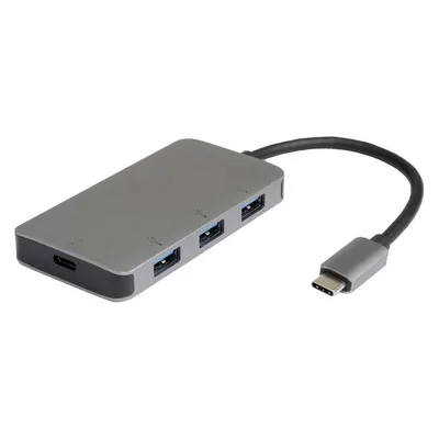 Hub Roline 4 Ports 5000 Mbit/s Modell 14.02.5038 Aluminium Silber