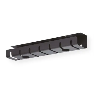 Kabelwanne Roline 17.03.1303 Metall Schwarz Schreibtisch 530x110x80mm