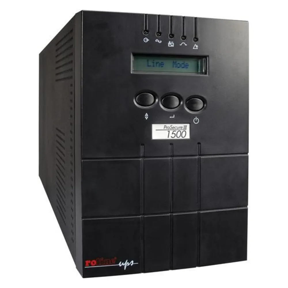 Roline ProSecure III 1500 (1500 VA, 1350 W, Online-Doppelwandler USV)