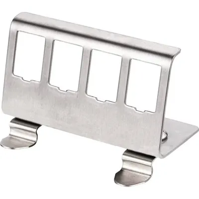 Adapter Roline für DIN-Schiene, 4 Keystone-Module