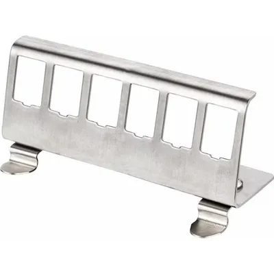 Adapter Roline für DIN-Schiene, 6 Keystone-Module