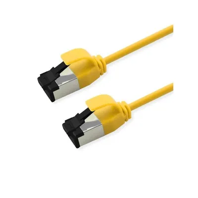 Netzwerkkabel Roline 21.15.3421 Cat8.1 1 m S/FTP RJ-45 gelb