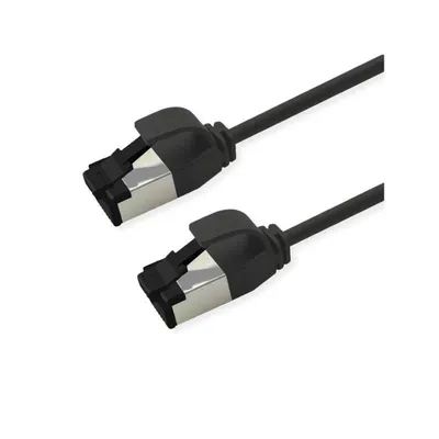 Kabel Roline 21.15.3450 Cat8.1 0,5 m S/FTP RJ-45 Schwarz