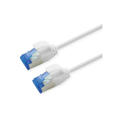 Kabel Roline 21.15.4360 0,5 m Cat6a S/FTP RJ-45 Weiß