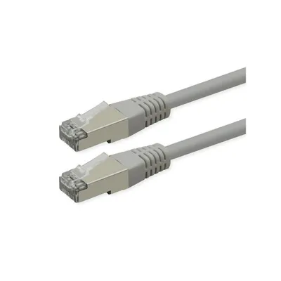 Netzwerkkabel ROLINE S/FTP Cat6 PoE 7 m Grau