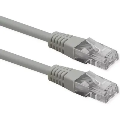 Netzwerkkabel Roline CAT6 UTP 15 m grau