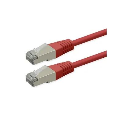 Netzwerkkabel ROLINE S/FTP Patch Cord Cat6 15 m Rot