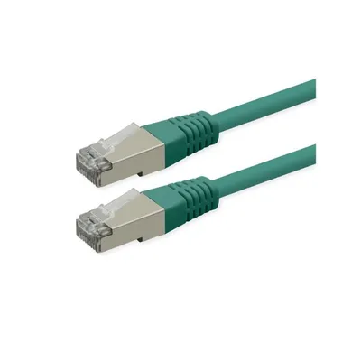 Netzwerkkabel Roline S/FTP Cat6 PoE 20 m grün