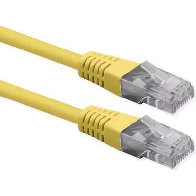 Netzwerkkabel Roline CAT6 U/UTP RJ45 0,30 m Gelb