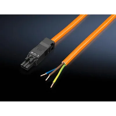 Netzkabel Roline SZ 2500.500 Orange 100-240 V 16 AWG Stecker