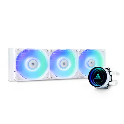 Refrigerung Flüssig Chieftec CLC-360-RGB-W 360mm 3 Lüfter RGB Weiß