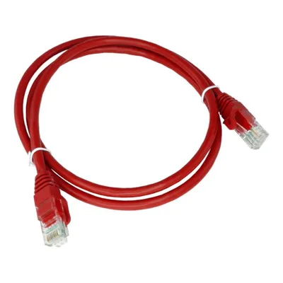 Netzwerkkabel Alantec KKU5CZE0.25 Cat5e 0,25 m U/UTP RJ-45 Rot PVC Rund
