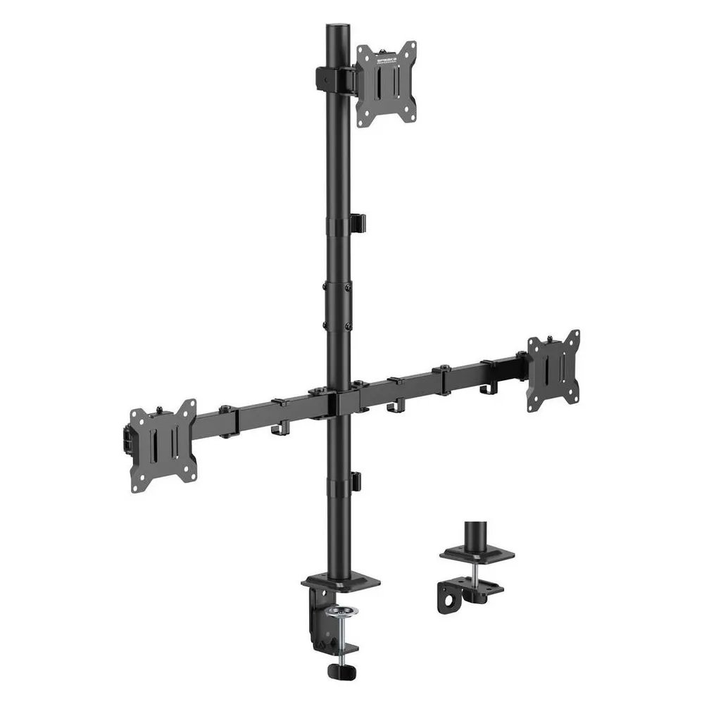 Roline SP-13776148 Monitorhalterung Tisch 17 bis 32 Zoll VESA 75x75 bis 100x100 Max 10kg x3