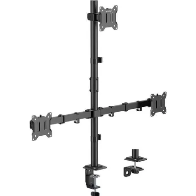 Roline SP-13776148 Monitorhalterung Tisch 17 bis 32 Zoll VESA 75x75 bis 100x100 Max 10kg x3