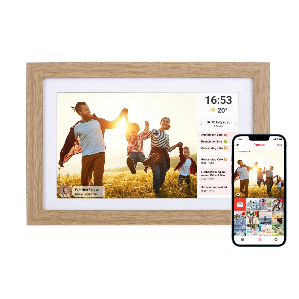 Rollei Smart Frame WiFi 103 Eiche